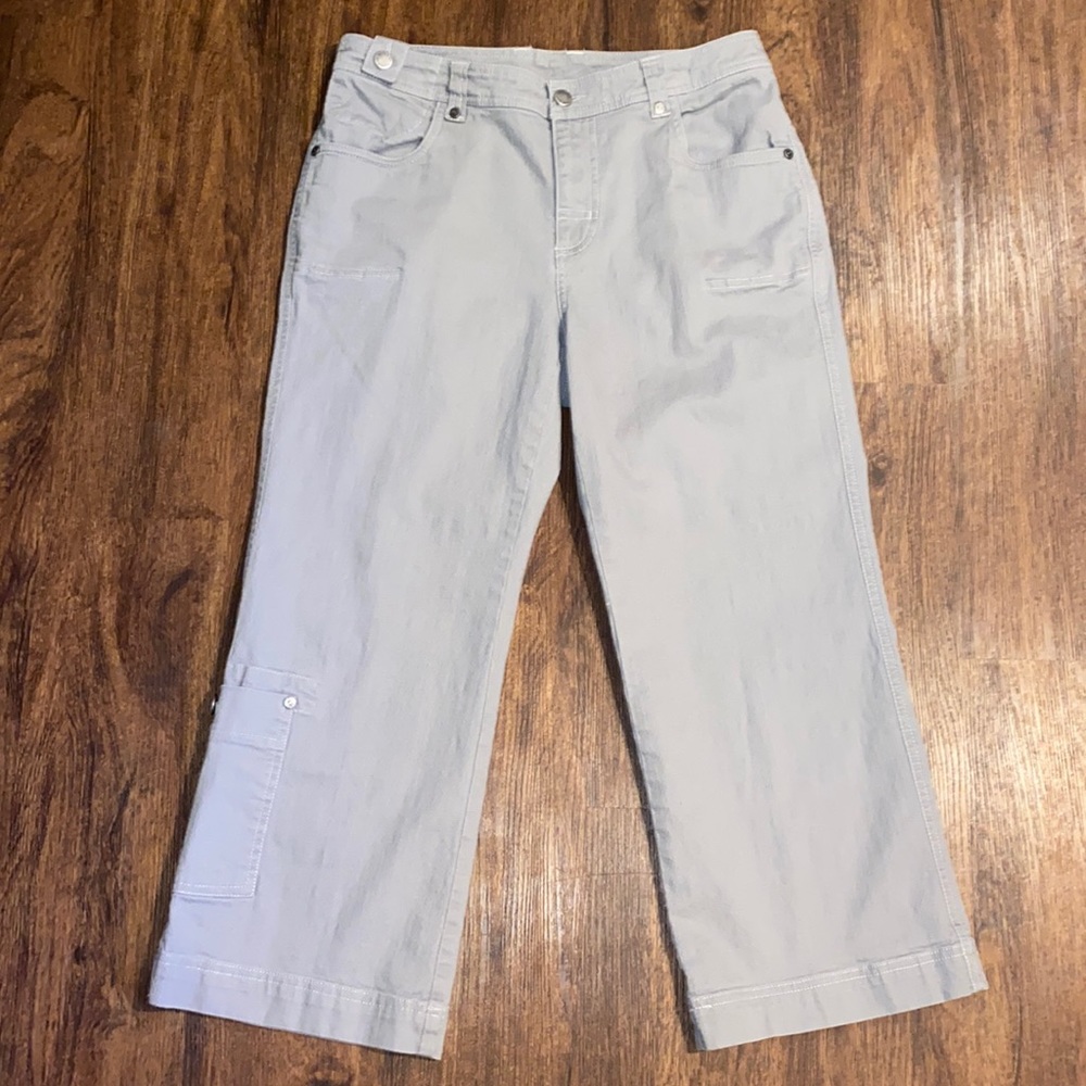 Woolrich Tan Cargo Capri-99% Cotton-Women’s Size 8